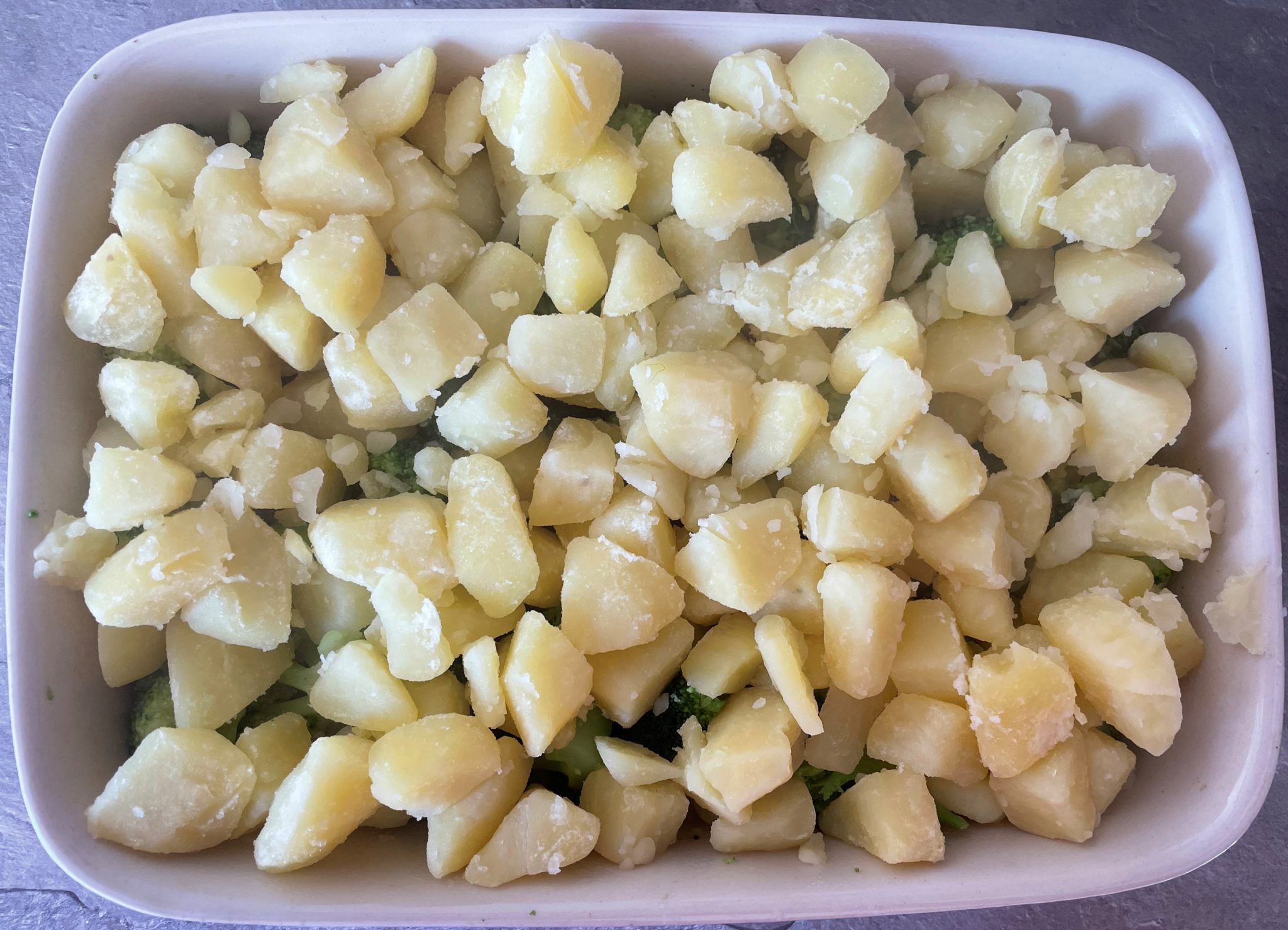 Rezept für einen Kartoffel-Hackfleisch-Auflauf mit Broccoli Rezept für einen Kartoffel-Hackfleisch-Auflauf mit Broccoli